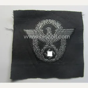 Officers'-pattern, Polizei- (ie. 'SS-Polizei') cap-eagle (ie. 'Adler für Schiffchen o. …