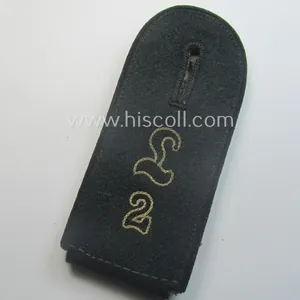 Single, early-period (ie. 'M40-pattern and/or rounded-styled), WH (Heeres) 'cyphered', EM-type …