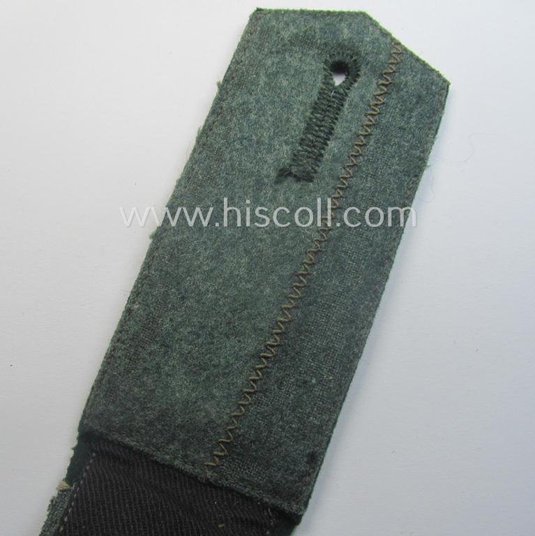 Single, early-period (ie. 'M36-pattern and/or pointed-styled), WH (Heeres) 'cyphered', EM-type shoulderstrap as was intended for a: 'Soldat des Panzer-Aufklärungs-Abtlgs. 6' — image 4