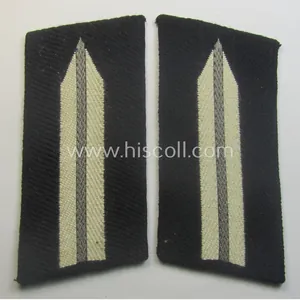 Pair of RAD (ie. 'Reichsarbeitsdienst') EM-type collar-tabs (being of the …