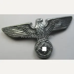 Bright-silver-coloured- and/or: zinc- (ie. 'Feinzink'-) based (political-style) visor- (ie. 'Schirmmützen'-) …