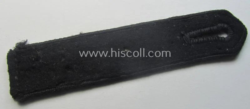 Single, black-piped so-called: 'DJ- o. Deutsches Jungvolk' shoulderstrap as was intended for usage by a: 'DJ-Mitglied' who served within the (Austrian-based): 'Bann 538' (538 = 'Gmunden') — image 3