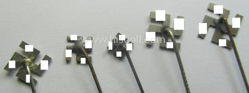 Interesting, 5-pieced set comprising of five so-called: 'N.S.D.A.P.'-related supporter-pins- (ie.: 'Symphatisanten-Abzeichen') showing a swastika (being all five non-maker-marked examples) — image 2