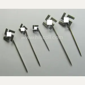 Interesting, 5-pieced set comprising of five so-called: 'N.S.D.A.P.'-related supporter-pins- (ie.: …