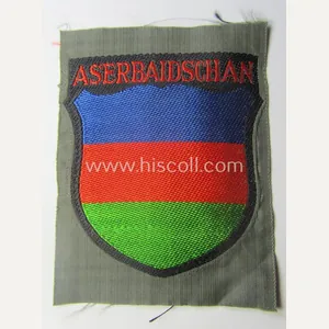 'BeVo'-type armshield entitled: 'Aserbaidschan', being a piece as intended for …