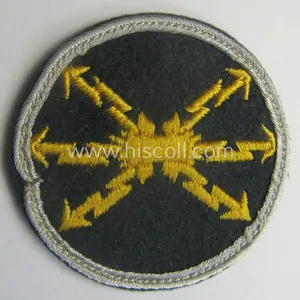 WH (Heeres) machine-embroidered, trade- and/or special-career insignia (ie. 'Tätigkeitsabzeichen') as …