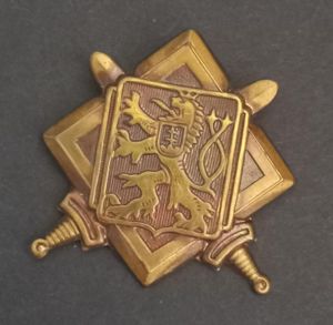 A attractive (1939-1945 period) Free Czechoslovakia Military Forces beret i.e …