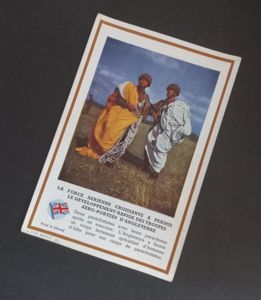 A attractive wartime British i.e France so called 'propaganda' post …