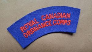 A nice un-issued typical British made Canadian RCOC (Royal Canadian …