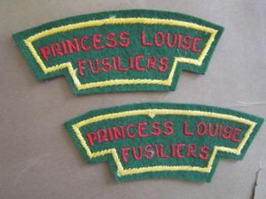 A nice and unissued set of British made embroided Canadian …