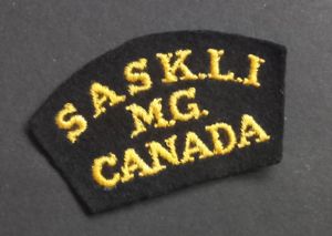 A great (typical British made) SASKLI - Saskatoon Light Infantry …