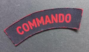 A attractive - albeit regrettably single - early printed Commando …