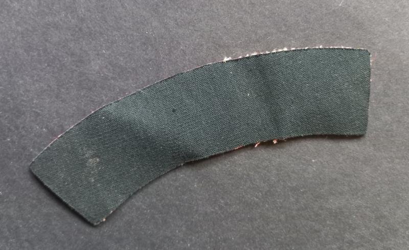 A great - un-issued - printed K.S.L.I. (Kings Shropshire Light Infantry) shoulder title — image 2