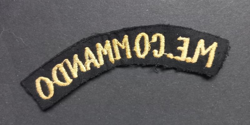 A perfect - not so often seen - Middle East Commando shoulder title — image 2