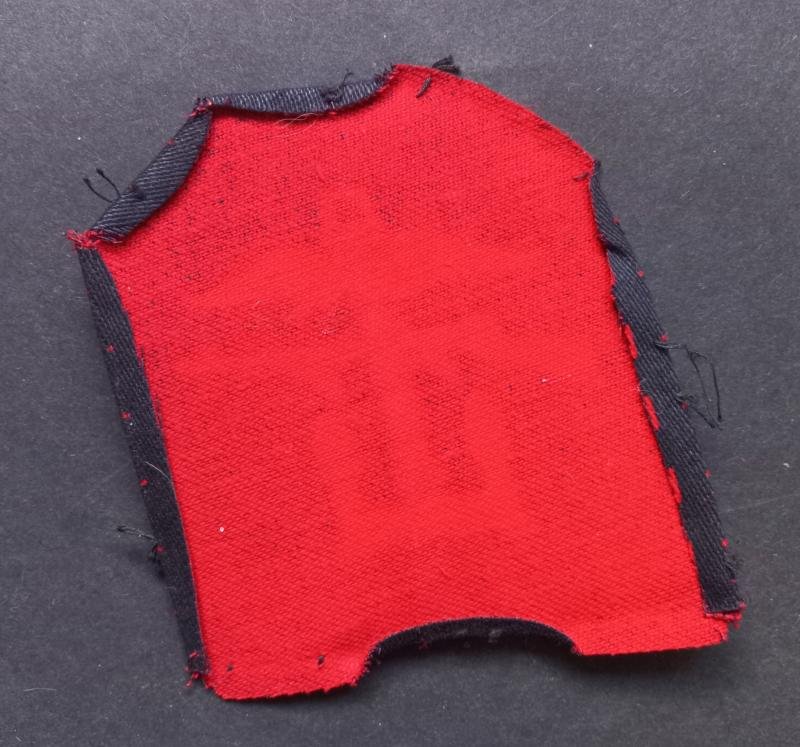 A perfect - right facing - regrettably single printed Combines Operation formation badge — image 2