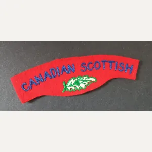 A attractive - typical British made - un-issued Canadian Scottish …