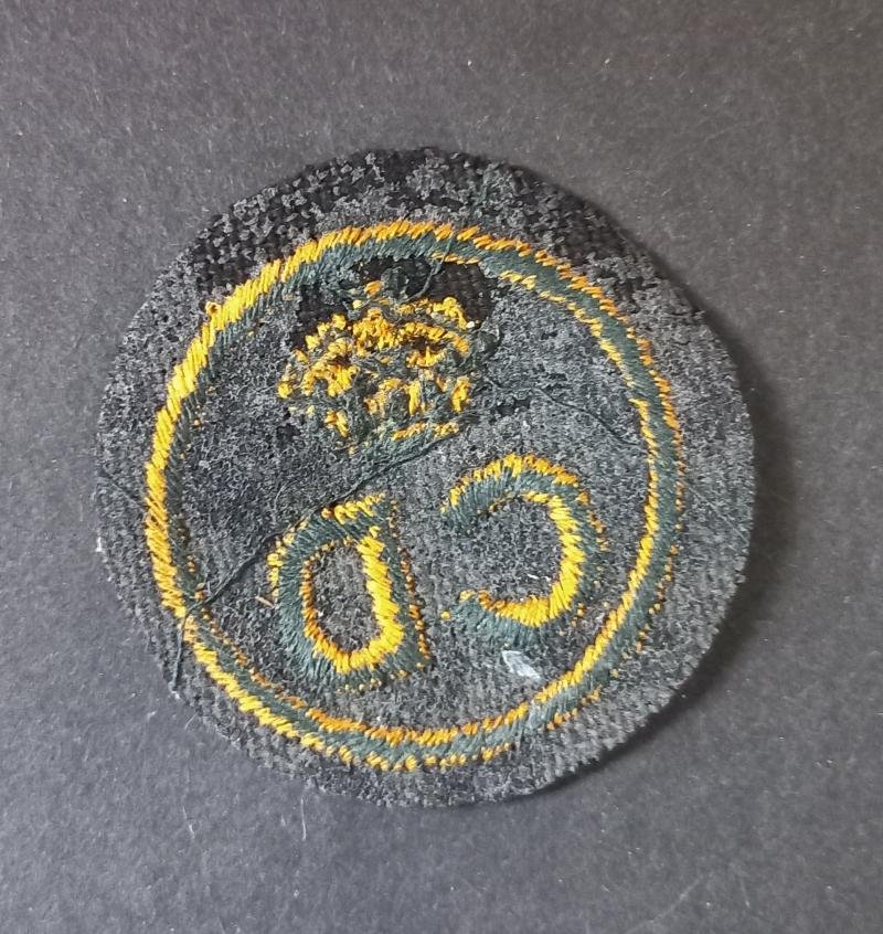 A nice British CD (Civil Defence) un-issued beret badge — image 2