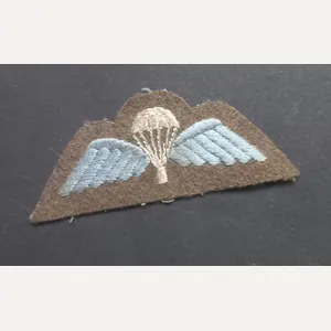 A nice and un-issued late war parachute qualification wing