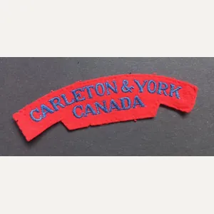 A superb issued (British made) Canadian Carleton & York Regiment …