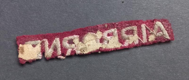 A attractive (unfortunatly cutt down) Airborne - arms of service strip - — image 2