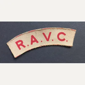 A superb and un-issued printed R.A.V.C. (Royal Army Veterinary Corps) …