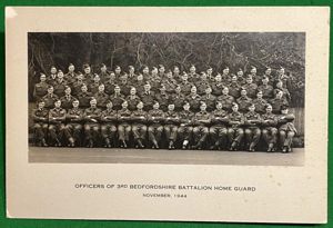 3rd Beds Ampthill Btn Officers photograph.