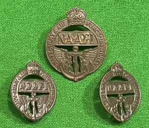 NAAFI Cap and collar badges.