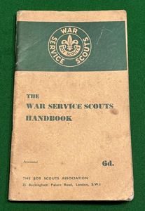 War Service Scouts handbook.