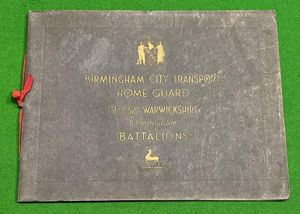 The Birmingham City Transport Home Guard.