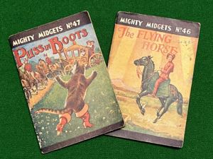 Children's miniature books.