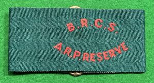 B.R.C.S. ARP Reserve Armband.