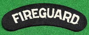 Fire Guard Shoulder Title.
