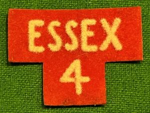 Second Phase 4th Battalion Home Guard Shoulder title.