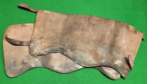 Home Guard Leather Gaiters.