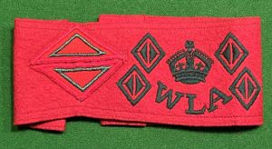 WLA 4 Year Armband - 5 Years Service.