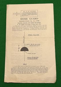 Home Guard Instruction No.16