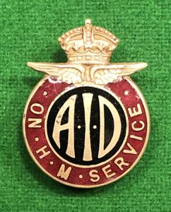 Aeronautical Inspection Directorate Lapel Badge.
