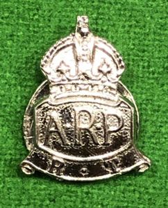 R.T. Company ARP badge. - Richard Thomas Steel Works.