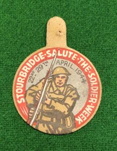 Stourbridge Salute the Soldier Badge.
