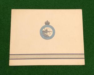 Royal Observer Corps Christmas Card.
