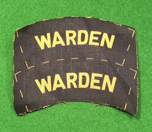 Uncut Printed Warden's titles.