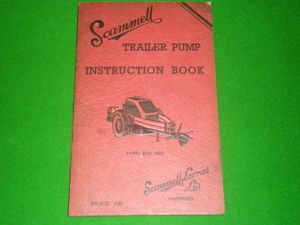 Trailer pump instruction manual.