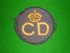 CD Raincoat Breast badge.