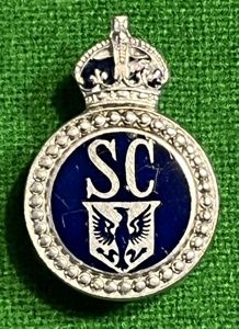 East Riding Special Constable's lapel badge.
