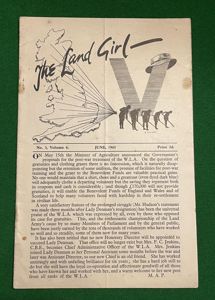 June 1945 Victory Edition of the Land Girl.