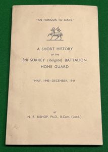 8th Surrey ( Reigate ) HG History.