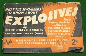 Home Guard Explosives Manual.