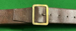 Belt Leather - Home Guard Pattern.