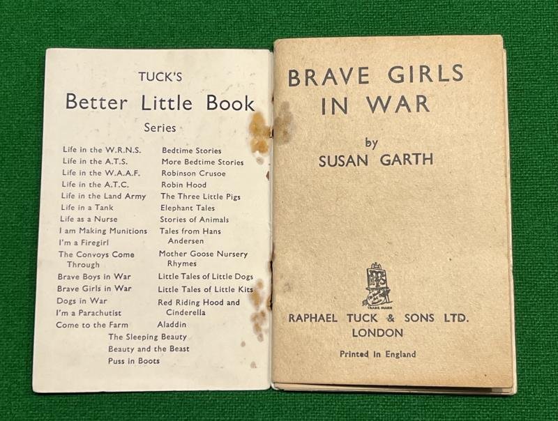 Children's miniature book ' Brave Girls in War '. — image 2