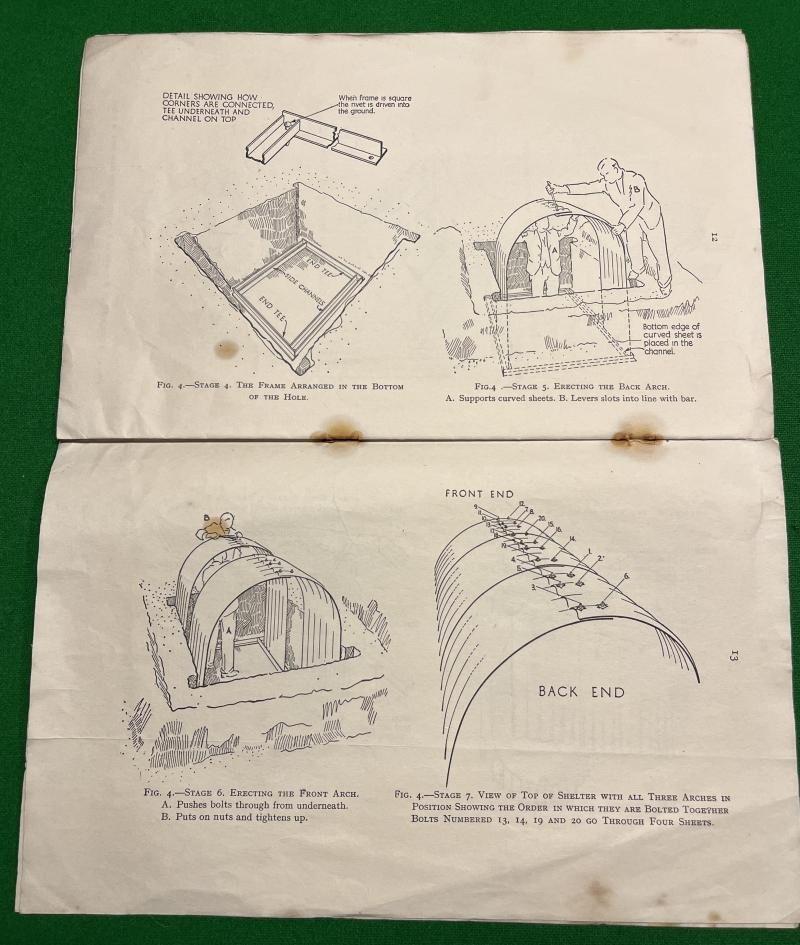 ARP instructions for the erection of the Anderson Shelter. — image 4